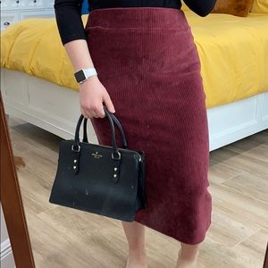 CORDUROY SKIRT